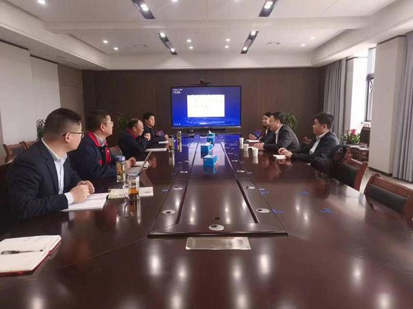 葛洲壩集團(tuán)、中鐵十四局集團(tuán)到公司調(diào)研