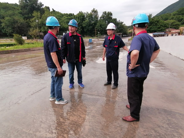 公司開展二季度安環(huán)、消防、防汛綜合大檢查