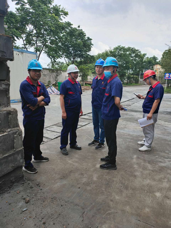 公司開展二季度安環(huán)、消防、防汛綜合大檢查